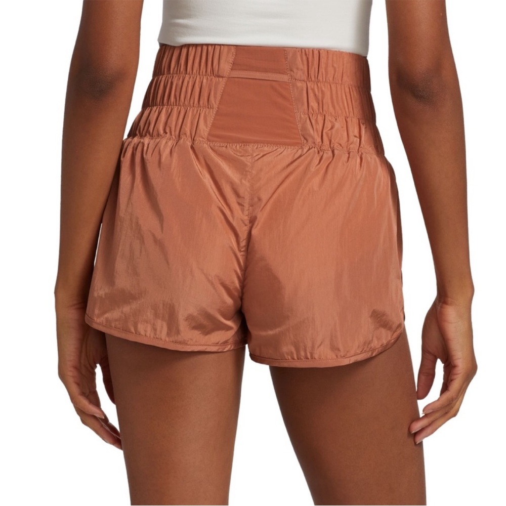 FP Movement The Way Home High Waist Athletic Shorts Brushed Apricot Like New-S